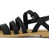 Crocs (WMNS) Tulum Sandaalit ”Black” 206107-00W