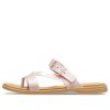 Crocs (WMNS) Tulum Shimmer Toe Post Sandaalit ”Pink Clay” 208666-6TY
