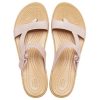 Crocs (WMNS) Tulum Shimmer Toe Post Sandaalit ”Pink Clay” 208666-6TY