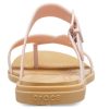 Crocs (WMNS) Tulum Shimmer Toe Post Sandaalit ”Pink Clay” 208666-6TY