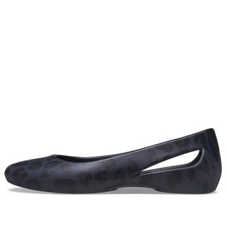Crocs (WMNS) Urheilusandaalit Deep Blue Leopard print 206210-90L