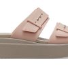 Crocs (WMNS) vaalea poskipuna Brooklyn sandaali ”Brown Beige” 207431-6RL