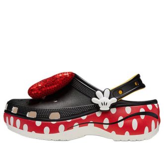 Crocs (WMNS) x Minnie Mouse Classic alustakengät ”Black Red White” 209896-100 Crocs (WMNS) x Minnie Mouse Classic alustakengät ”Black Red White” 209896-100