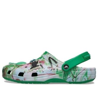 Crocs x Futura Laboratories Classic Clog ”Green Ivy” 209622-3WH Crocs x Futura Laboratories Classic Clog ”Green Ivy” 209622-3WH