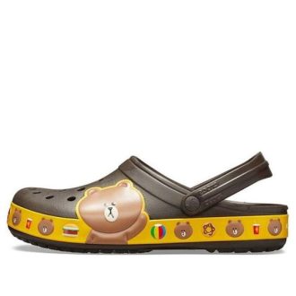 Crocs x Line Friends Beach Brown Unisex sandaalit 205791-206 Crocs x Line Friends Beach Brown Unisex sandaalit 205791-206