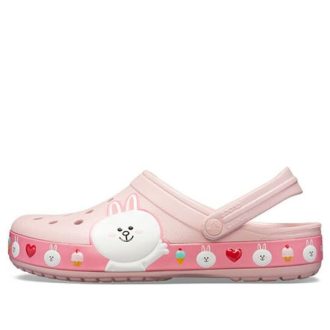 Crocs x Line Friends Beach Pink Unisex sandaalit 205791-606 Crocs x Line Friends Beach Pink Unisex sandaalit 205791-606