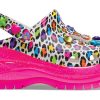 Crocs x Lisa Frank Mega Crush puukengät ”Pink Multi” 207735-6QQ