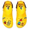 Crocs x Pac-Man Classic puukengät ”Yellow Black” 209322-761