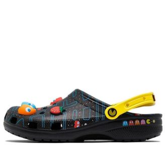 Crocs x Pac-Man maastopuukengät ”Black Yellow” 209321-001 Crocs x Pac-Man maastopuukengät ”Black Yellow” 209321-001