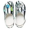 Crocs x Ron English Classic -puukengät ”Animal Stripes” 207619-100