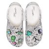 Crocs x Steven Harrington Classic puukengät ”Quickstrike – valkoinen musta” 208145-103