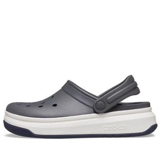 Crocsband Full Force paksupohjaiset harmaat sandaalit 206122-07I Crocsband Full Force paksupohjaiset harmaat sandaalit 206122-07I