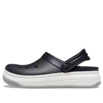 Crocsband Full Force paksupohjaiset sandaalit musta valkoinen Unisex 206122-066 Crocsband Full Force paksupohjaiset sandaalit musta valkoinen Unisex 206122-066