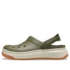 Crocsband Full Force paksupohjaiset sandaalit vihreä Unisex 206122-34E