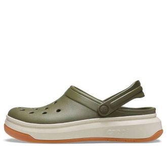 Crocsband Full Force paksupohjaiset sandaalit vihreä Unisex 206122-34E Crocsband Full Force paksupohjaiset sandaalit vihreä Unisex 206122-34E