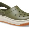 Crocsband Full Force paksupohjaiset sandaalit vihreä Unisex 206122-34E