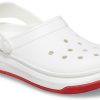 Crocsband Full Force Thick Sole Sandaalit Valkoinen Punainen Unisex 206122-100