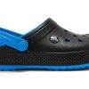 Crocsin kulutusta kestävät kevyet mukavat urheilulliset Unisex mustat siniset sandaalit ”Black Blue” 205237-49S Crocsin kulutusta kestävät kevyet mukavat urheilulliset Unisex mustat siniset sandaalit ”Black Blue” 205237-49S