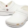 Crocsin kulutusta kestävät mukavat urheilulliset Unisex valkoruskeat sandaalit ”White Brown” 205883-0FW Crocsin kulutusta kestävät mukavat urheilulliset Unisex valkoruskeat sandaalit ”White Brown” 205883-0FW