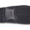 Crocsin pehmeä pohjakenkä musta vihreä unisex ”musta vihreä” 207283-0GU