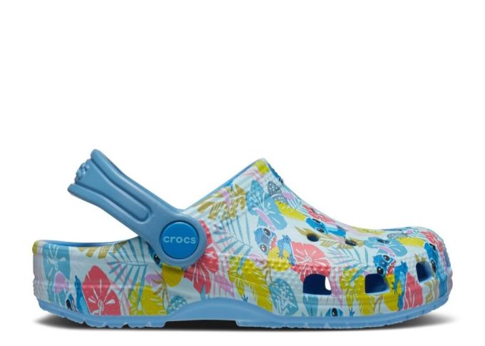 Disney x Classic Clog Taapero ”Stitch Hawaiian Print”