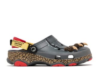 Jurassic World x All-Terrain Clog ”Varoitus, elävä dinosaurus”