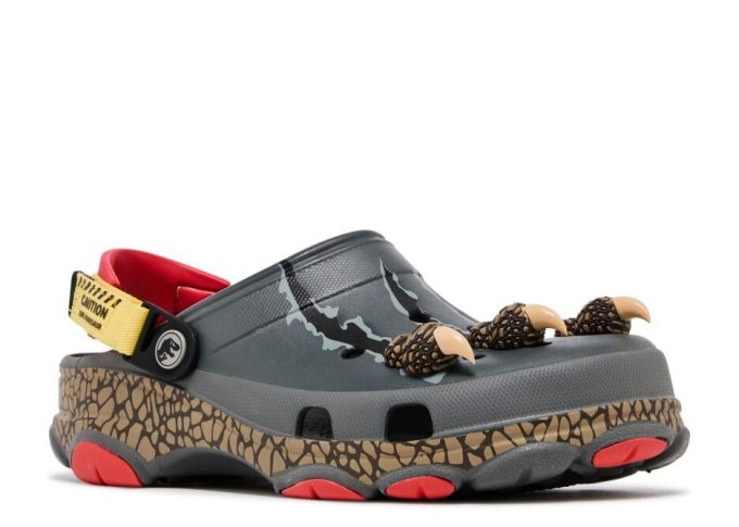 Jurassic World x All-Terrain Clog ”Varoitus, elävä dinosaurus”