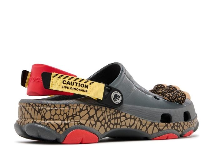 Jurassic World x All-Terrain Clog ”Varoitus, elävä dinosaurus”