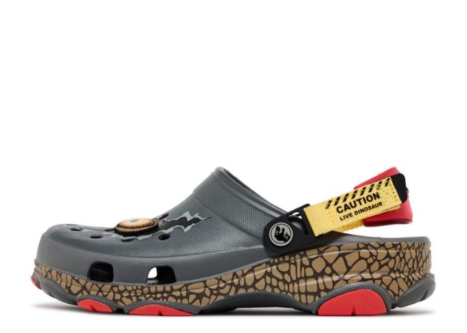 Jurassic World x All-Terrain Clog ”Varoitus, elävä dinosaurus”