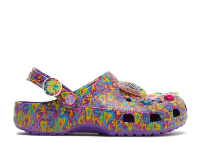 Lisa Frank x Classic Clog ”Neon Purple Multi Hearts” Lisa Frank x Classic Clog ”Neon Purple Multi Hearts”