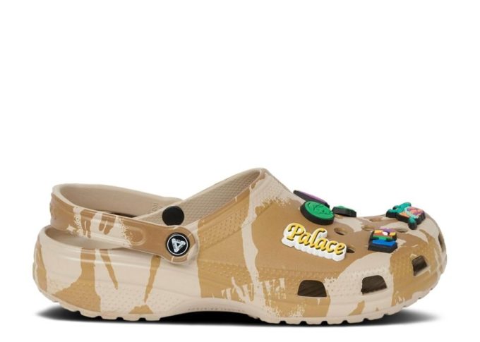 Palace x Classic Clog ”Tan Camo” Palace x Classic Clog ”Tan Camo”