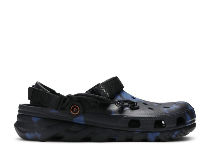 Post Malone x Duet Max Clog ”Blue Camo”