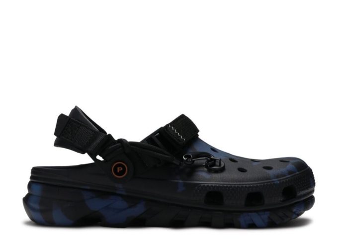 Post Malone x Duet Max Clog ”Blue Camo”