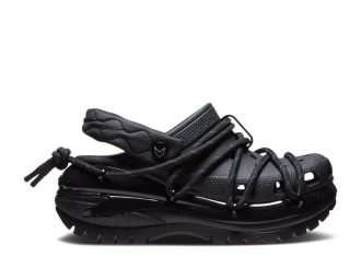Rauw Alejandro x Mega Crush Clog ”musta”