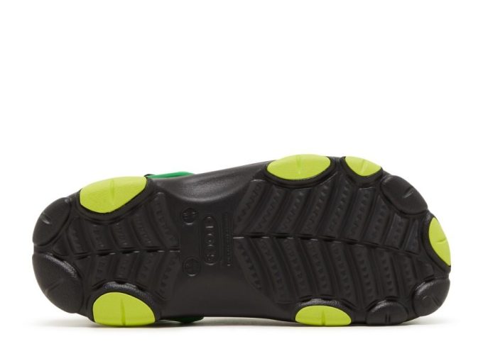 Ron English x All-Terrain Clog ”Area 54 – Green Galaxy”