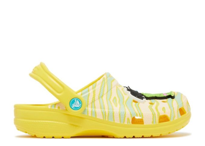 Ron English x Classic Clog Kids ”Juhlaeläimet – Zebra Lemon”