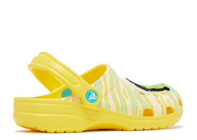 Ron English x Classic Clog Kids ”Juhlaeläimet – Zebra Lemon”