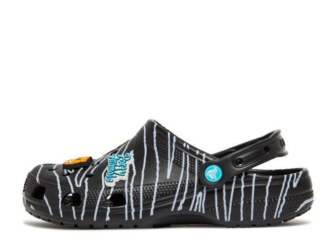 Ron English x Classic Clog ”Party Animals – Zebra Black”