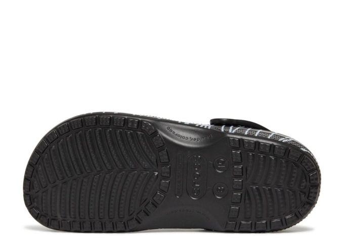 Ron English x Classic Clog ”Party Animals – Zebra Black”