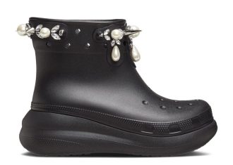 Simone Rocha x Classic Crush Boot ”Musta”