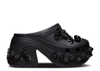Simone Rocha x Siren Clog ”Musta”