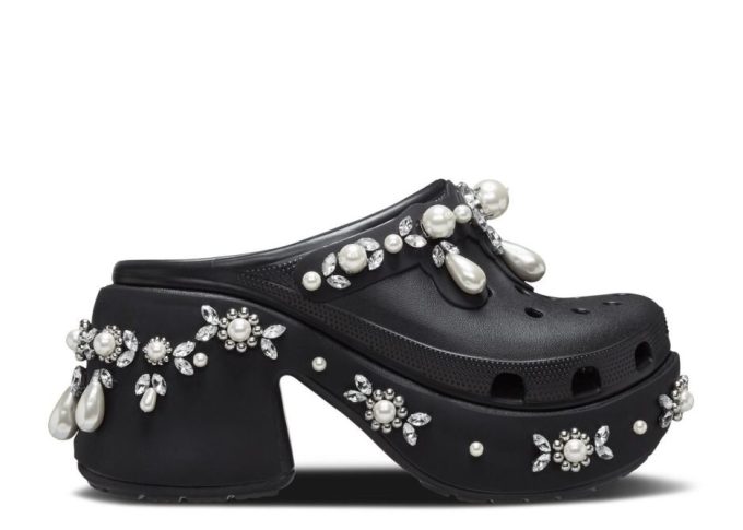 Simone Rocha x Siren Spiked Clog ”Musta” Simone Rocha x Siren Spiked Clog ”Musta”