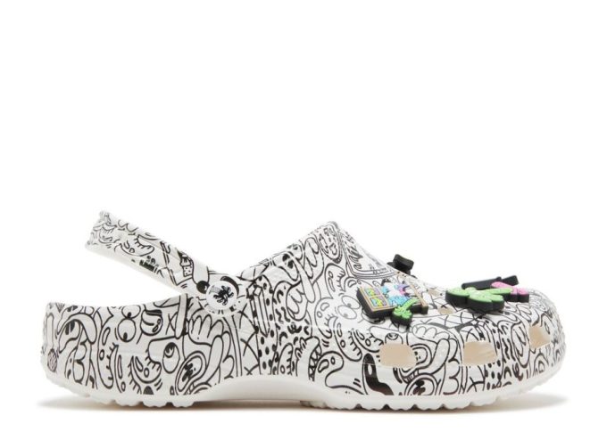 Steven Harrington x Classic Clog ”Quickstrike – valkoinen musta” Steven Harrington x Classic Clog ”Quickstrike – valkoinen musta”