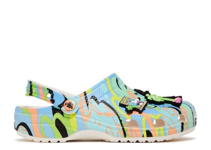Steven Harrington x Wmns Classic Clog ”Quickstrike – monivärinen” Steven Harrington x Wmns Classic Clog ”Quickstrike – monivärinen”