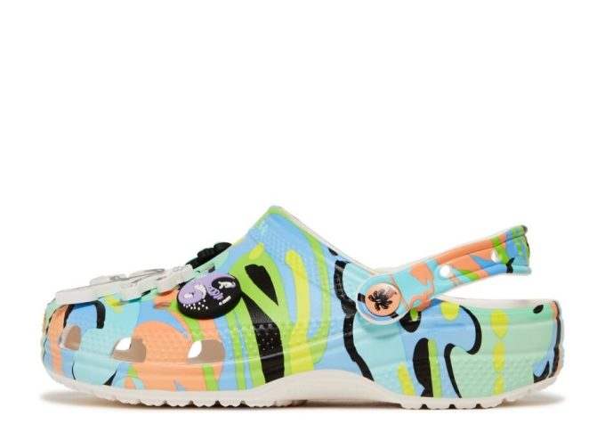 Steven Harrington x Wmns Classic Clog ”Quickstrike – monivärinen” Steven Harrington x Wmns Classic Clog ”Quickstrike – monivärinen”